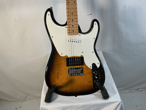 Vist Large View of Product Image Which is Used Squier 51 TELESTRAT S Type Electric Guitar Sunburst 6-String 40012-S000304146