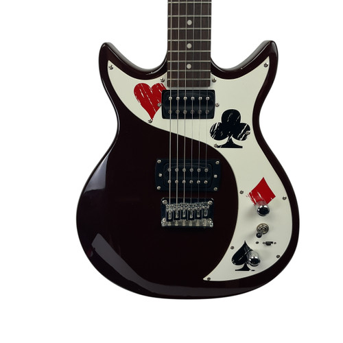 Vist Large View of Product Image Which is Used First Act ME321 Double Cut Electric Guitar Brown 6-String 41120-S000034249