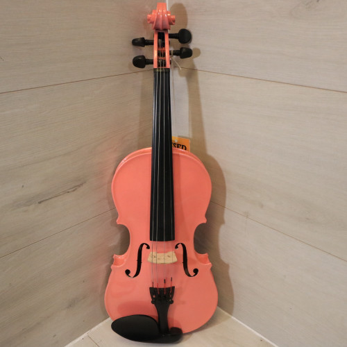Vist Large View of Product Image Which is Used Cecilio 1/2 PINK VIOLIN Violin 3/4 Size 41108-S000062098