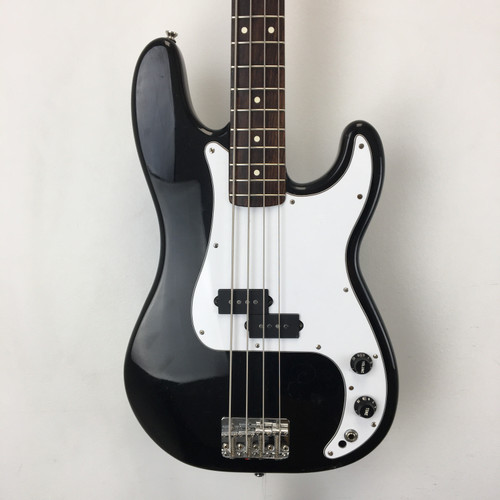 Used Fender PRECISION BASS STANDARD WEAR 96 P Type Bass Guitar Black 4-String 41124-S000205115
