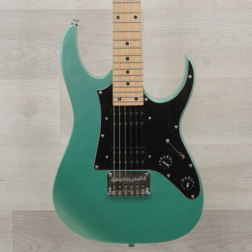 Vist Large View of Product Image Which is Used Ibanez GRGM21M Mikro Electric Guitar Green 40015-S000328750