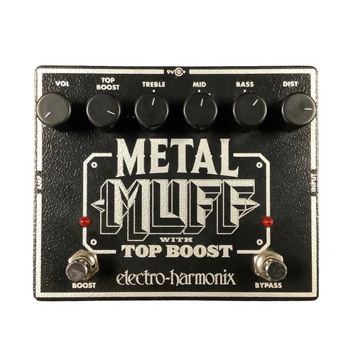 Used Electro Harmonix (E/H) EH METAL MUFF W TOP BOOST Guitar Effect 40083-S000153004