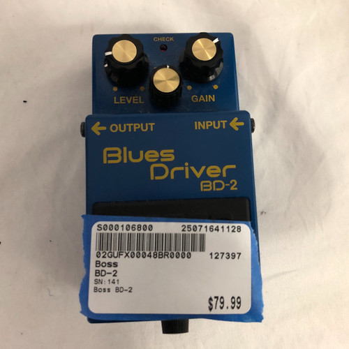 Vist Large View of Product Image Which is Used Boss BD-2 Overdrive Pedal 41128-S000106800