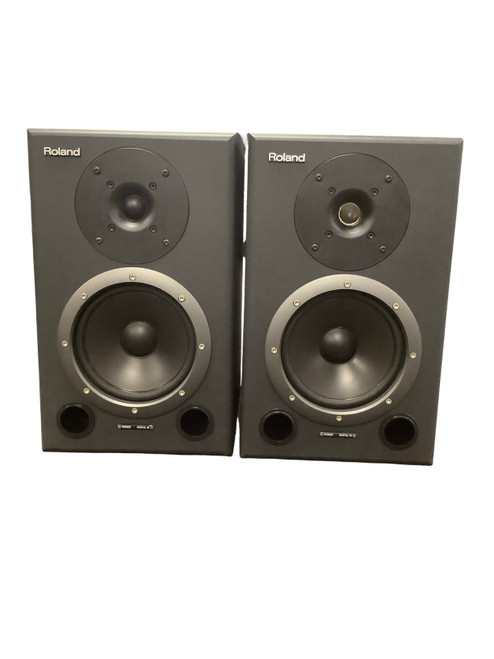 Vist Large View of Product Image Which is There is one duat cover missing on a tweeter. See pic. These monitors weigh approx 30lbs each. 