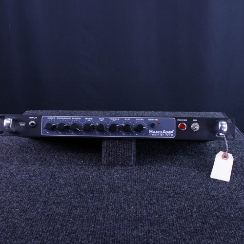 Vist Large View of Product Image Which is Used Tech 21 SANSAMP RBI BASS PREAMP DRIVER Rackmount Bass Amplifier Head