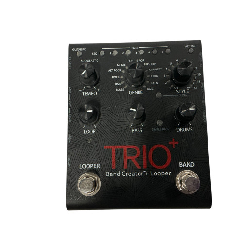 Vist Large View of Product Image Which is Used Digitech TRIO+ BAND CREATOR PLUS LOOPER Looper Pedal 40009-S000307104
