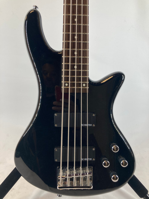 Used Schecter DIAMOND SERIES DELUXE 5 Bass Guitar 41127-S000057870