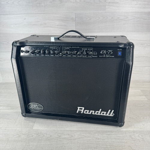 Vist Large View of Product Image Which is Used Randall KH-75 - 1 x 12-inch 75-watt Kirk Hammett Signature Guitar Combo Amplifier 40112-S000178688