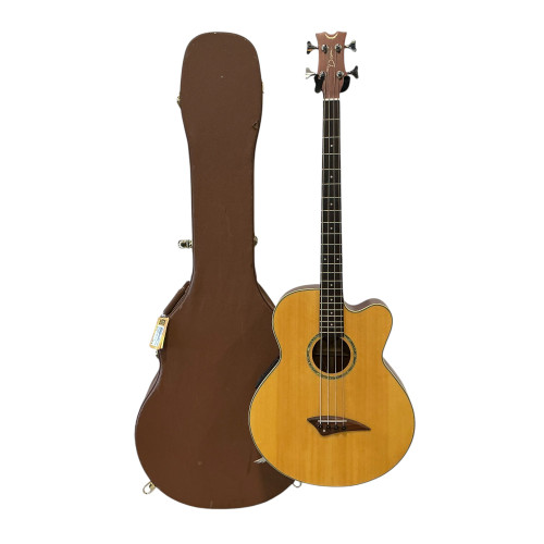 Vist Large View of Product Image Which is Used Dean PERFORMER BASS CE SN Acoustic Bass Guitar Natural 4-String 40009-S000307105