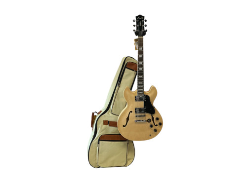 Vist Large View of Product Image Which is Used FIREFLY F338 Semi-Hollow Electric Guitar Natural 6-String 40009-S000307107