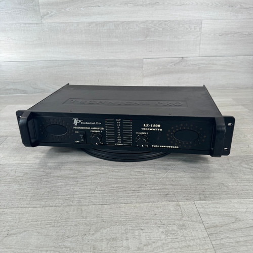 Vist Large View of Product Image Which is Used Technical Pro LZ-1500 - Power Amplifier 40112-S000178697