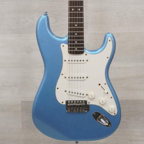 Vist Large View of Product Image Which is Used Squier Bullet Strat Electric Guitar Blue 40015-S000328811