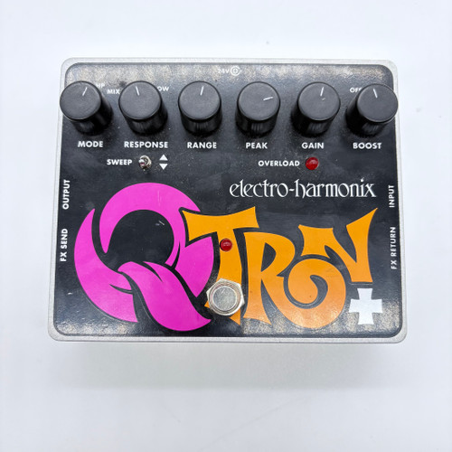 Used Electro Harmonix (E/H) QTRON PLUS ENVELOPE FILTER W/AC Filter Pedal 41124-S000205175