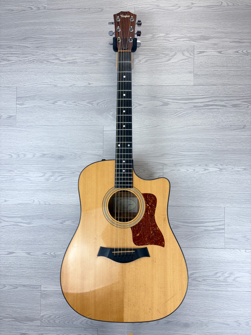 Vist Large View of Product Image Which is Used Taylor 310CE ACOUSTIC Solid Top Acoustic Guitar Wood 41124-S000205176