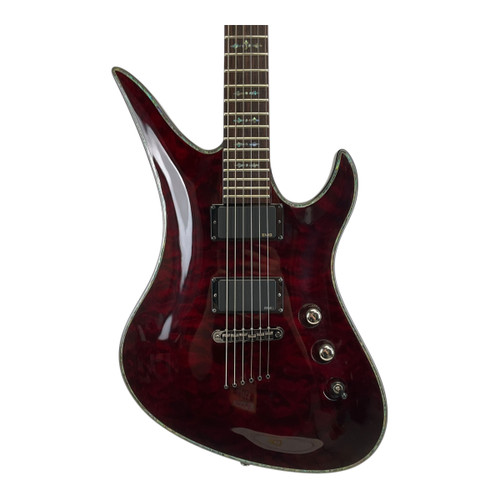 Vist Large View of Product Image Which is Used Schecter Diamond Series Hellraiser Electric Guitar Red 6-String 41117-S000051415