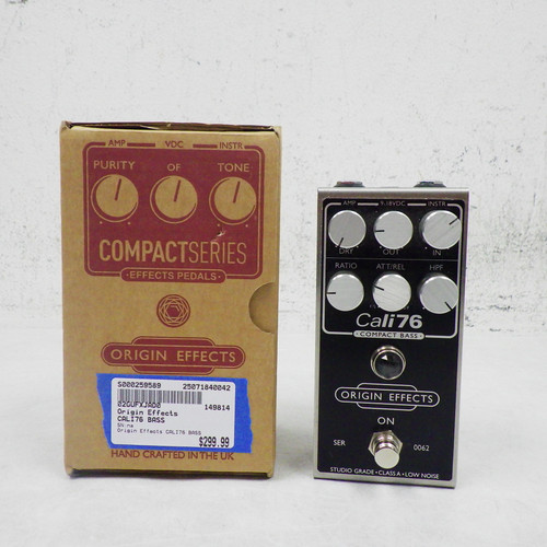 Used Origin Effects CALI76 Bass Pedal 40042-S000259589