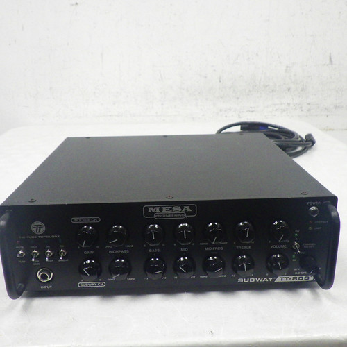 Used Mesa Boogie Subway TT-800 Bass Amp Head 40042-S000259587