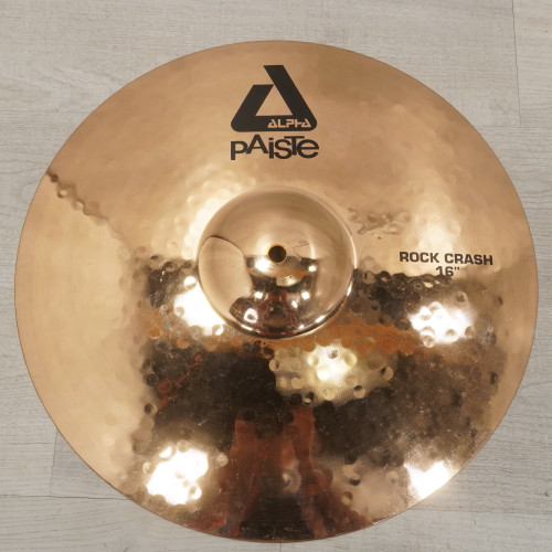 Vist Large View of Product Image Which is Used Paiste 16" Alpha Rock Crash Cymbal 40015-S000328845