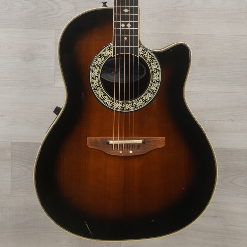 Used Ovation 1767 Legend USA Solid Top Acoustic Guitar Sunburst 40015-S000328849