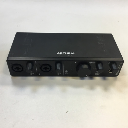 Used ARTURIA MINI FUSE 2 Computer Interface 2 A/D Recording Inputs 41110-S000070017