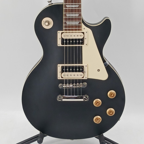 Used Epiphone LES PAUL CLASSIC FLAT BLACK LP Type Electric Guitar Black 6-String 40081-S000111810