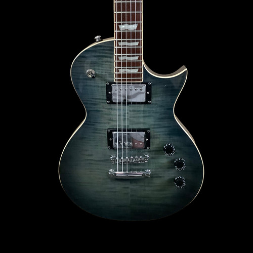 Vist Large View of Product Image Which is Used ESP LTD EC-256 Electric Guitar Silver/Gray 6-String 40083-S000153070