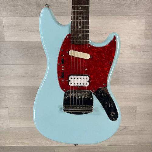 Vist Large View of Product Image Which is Used Squier Classic Vibe '60s Mustang - Sonic Blue 40112-S000178724