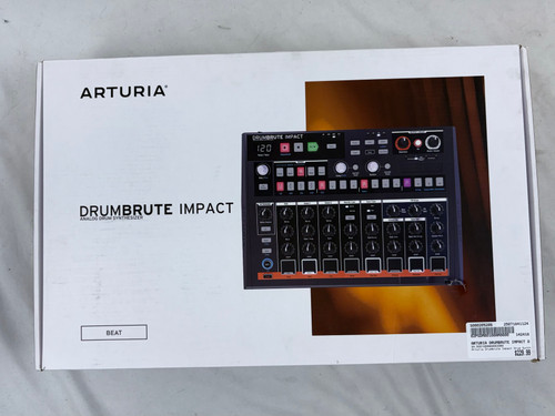 Used ARTURIA DRUMBRUTE IMPACT DRUM SYNTH Compact Drum Machine 41124-S000205206
