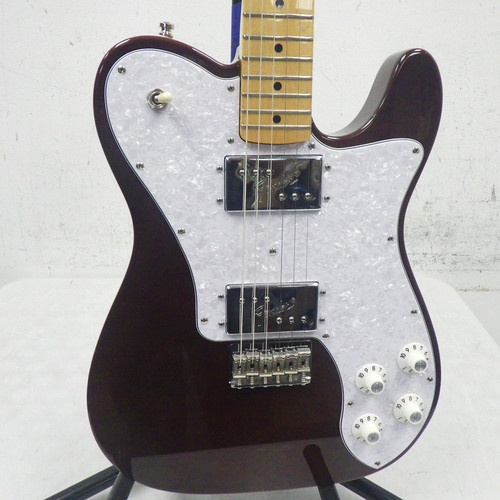 Used Fender Classic 72 Telecaster Deluxe Electric Guitar Red 40042-S000259629