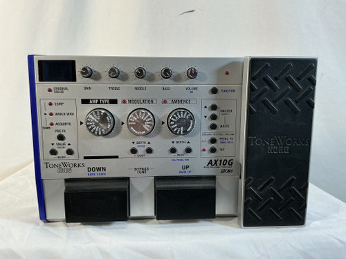 Vist Large View of Product Image Which is Used Korg TONE WORKS AX10G Multi-FX Pedal 40012-S000304233