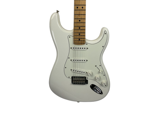 Used Fender 2021 PLAYER STRATOCASTER S Type Electric Guitar White 6-String 41120-S000034278