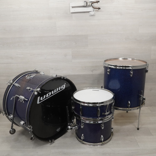 Vist Large View of Product Image Which is Used 4pc Drum Shell Kit Blue 40015-S000328886