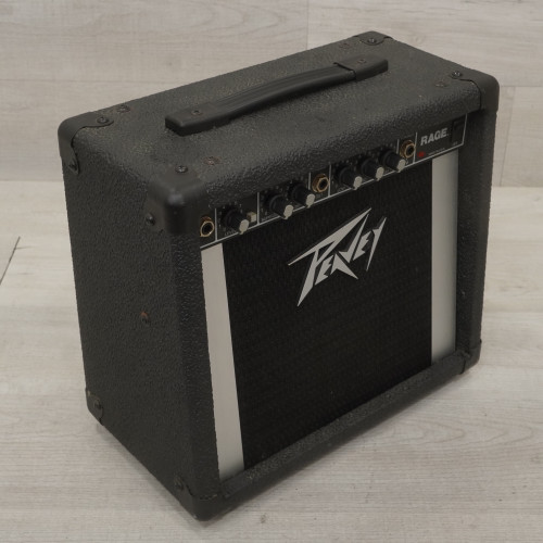 Vist Large View of Product Image Which is Used Peavey Rage 1 X 8 Solid State Amplifier 40015-S000328887