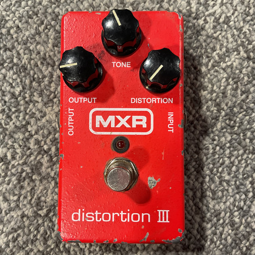 Used MXR DISTORTION III Guitar Pedal 41106-S000094589
