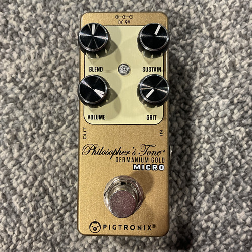 Used PIGTRONIX PHILOSOPHERS TONE MICRO Guitar Fuzz Pedal 41106-S000094591