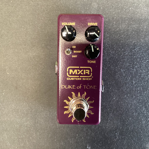 Used MXR DUKE OF TONE Overdrive Pedal 40111-S000188220