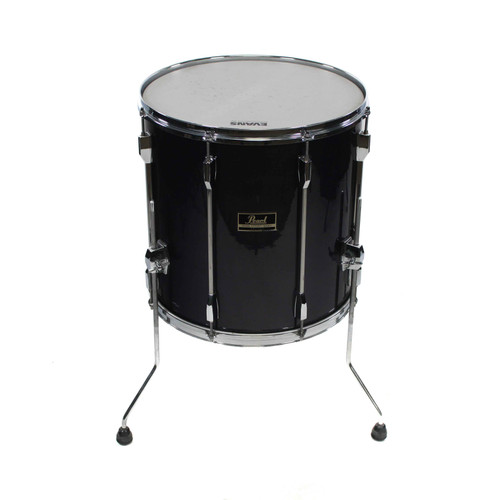 Used Pearl EXPORT FLOOR TOM 16 Floor Tom Black 16"
