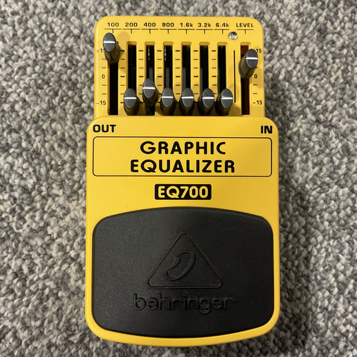 Used BEHRINGER EQ700 GRAPHIC EQUALIZER Guitar Pedal 41106-S000094634