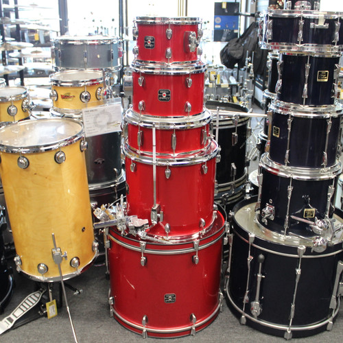 Used Gretsch ENERGY 5PC Drum Shell Kit Red