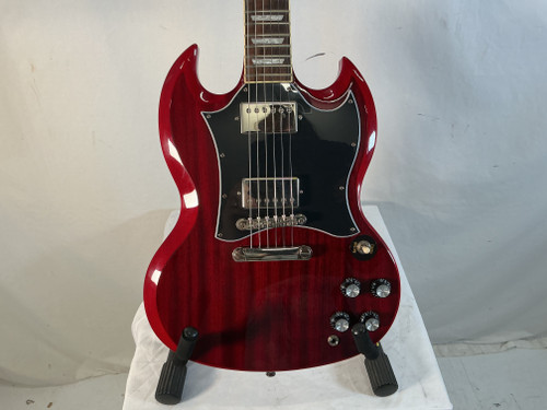 Vist Large View of Product Image Which is Used Epiphone SG STANDARD SG Type Electric Guitar Red 6-String 40012-S000304251