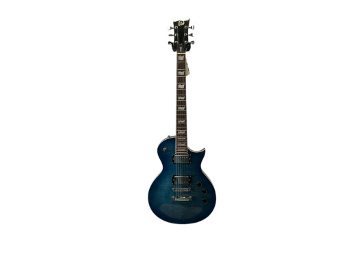 Vist Large View of Product Image Which is Used LTD EC-256 Modern Metal Electric Guitar Blue 6-String 40009-S000307194