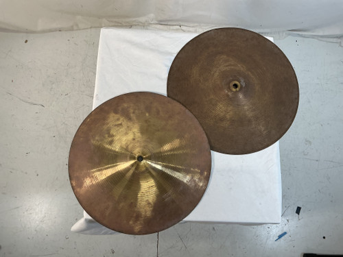 Vist Large View of Product Image Which is Used 14 INCH MIJ HI HATS Vintage Hi Hat Cymbals 14" 40012-S000304290
