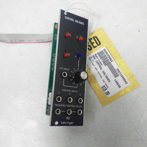 Vist Large View of Product Image Which is Used Behringer 992 CONTROL VOLTAGES Modular Synthesizer Rackmount 40042-S000259662