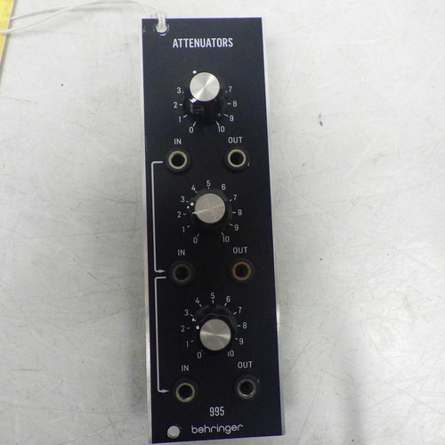 Vist Large View of Product Image Which is Used Behringer 995 ATTENUATOR Modular Synthesizer Rackmount 40042-S000259666