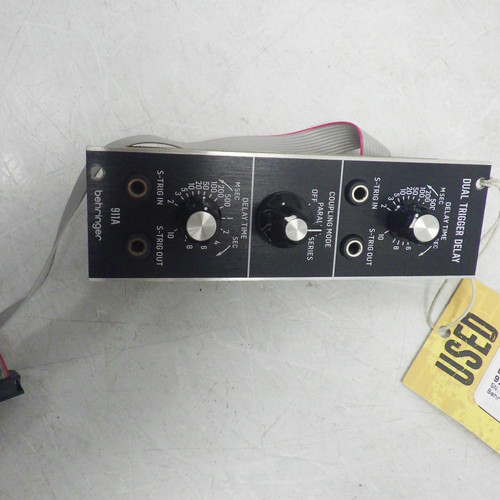 Used Behringer 911A Dual Trigger Delay Modular Synthesizer 40042-S000259667