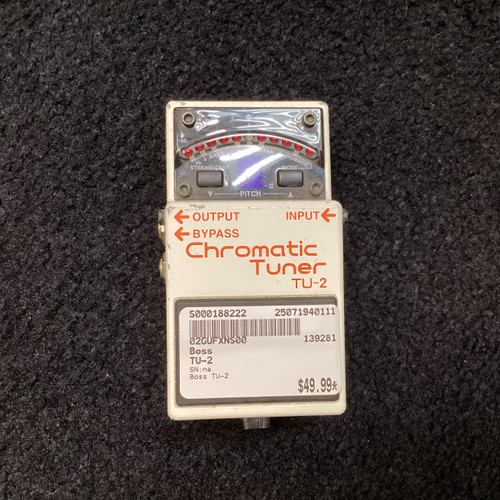 Vist Large View of Product Image Which is Used Boss TU-2 Tuner Pedal 40111-S000188222