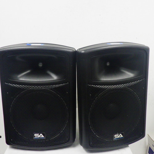 Vist Large View of Product Image Which is Used Seismic Audio PWS-15 PAIR Passive Full Range Speaker Cabinet 40042-S000259676
