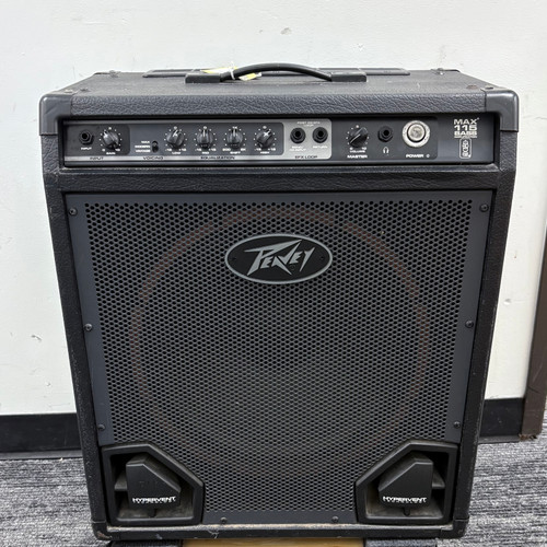 Vist Large View of Product Image Which is Used Peavey MAX 115 BASS AMP Vintage Bass Combo Amplifier 41124-S000205240