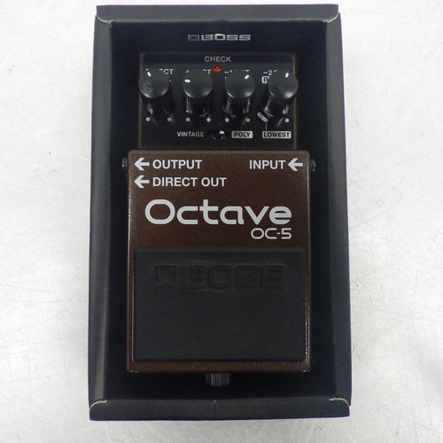 Used Boss OC-5 Guitar Effects Pedal 40042-S000259688
