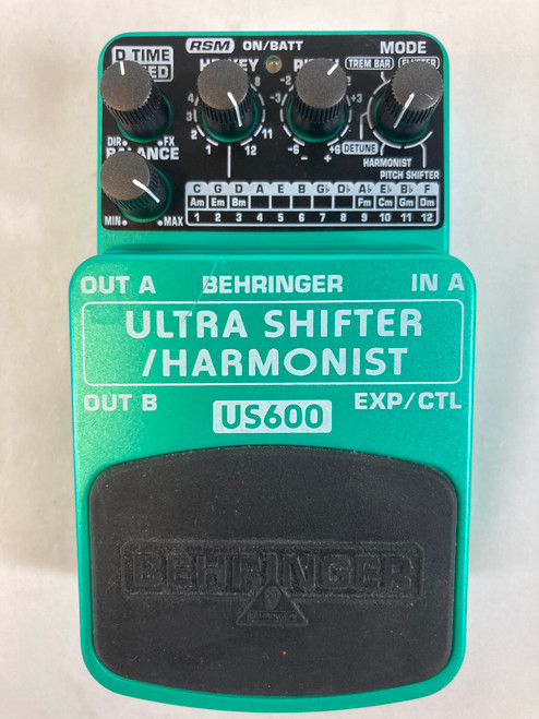 Used Behringer US600 Ultra Harmonist/Shifter Pedal 41127-S000057933